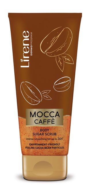 Gel corporal exfoliant Lirene, Mocca Cafe, 200ml