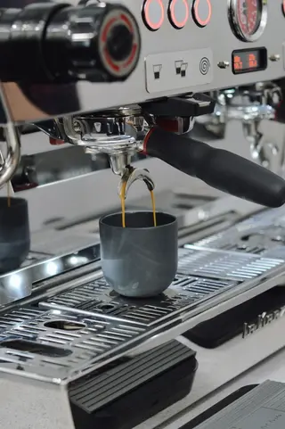 Double americano coffee