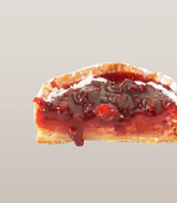 Tarta  De Hojaldre Caramelizado Con Almendra Y Frambuesa 