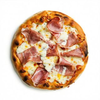 Pizza bianca - prosciutto cotto