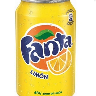 Fanta Limón lata 330ml.