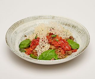 Straccetti di Chianina alla Pizzaiola