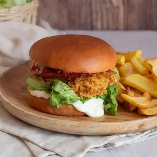 Hamburguesa crispy