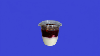 Mini granola z czarną porzeczką