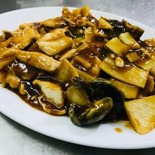 -41-Pechuga De Pollo Con Bambú Y Setas Chinas