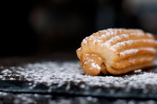 Churro Relleno de Dulce de Leche