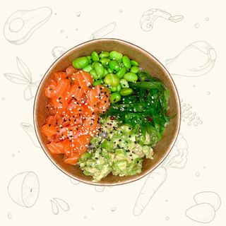 Pokè salmon