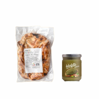 Pack focaccia + crema di pistacchio 