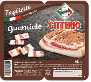 Guanciale Citterio cubetti 90 g