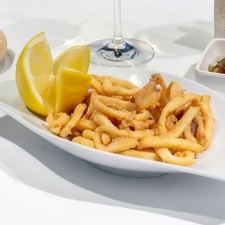 Calamares de potera a la Andaluza