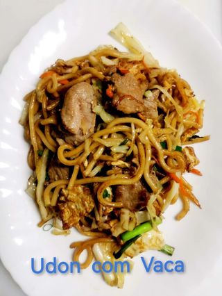 51.Udon com Vaca（牛肉炒乌冬面）