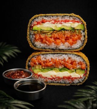 Sushi Burger Somon