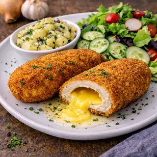 Kotlet De Volaille z żółtym serem i masłem 450 g