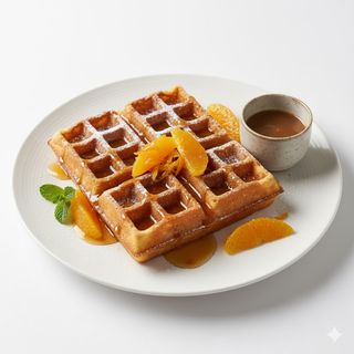 Waffle al Gran Marnier