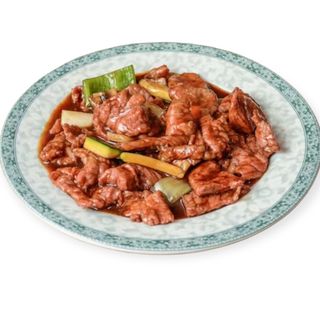 59.- Ternera Con Salsa De Ostras