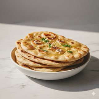 Garlic naan