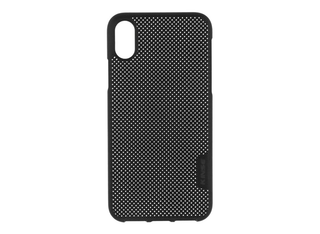 Твърд калъф гръб кейс Kinse на дупки - iPhone X, XS, черен