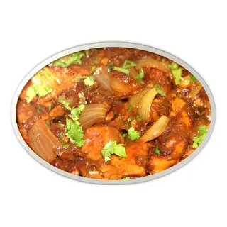 ქათამი დო პიაზა (ძვლის გარეშე) - Chicken Do Pyaza (boneless)