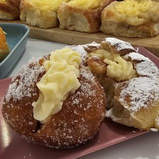 Bolita de fraile con crema