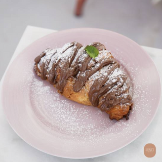 Croissant com Nutella