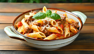 Rigatoni Piment Fumé Crevettes