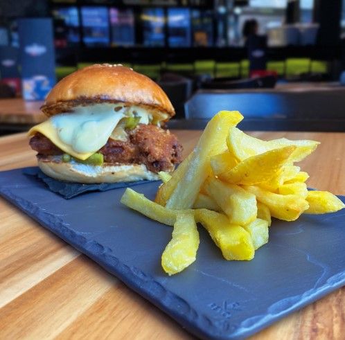 Burguer De Pollo