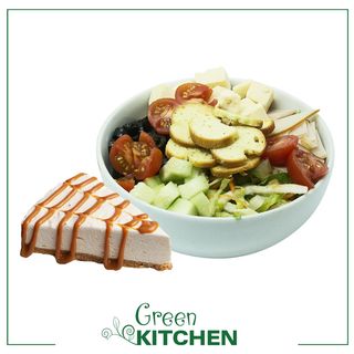 Une Salade + Un Délicieux Dessert au choix 