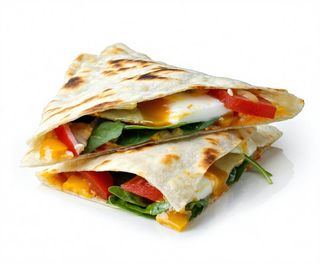 Piadina con stracchino e rucola