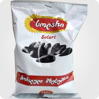 მზესუმზირა სოლარი 100 გრ მოხალული