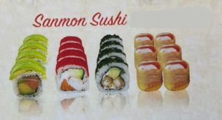 Sanmon Sushi - 18 Pièces