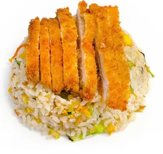 R5.Riso verdure con pollo fritto