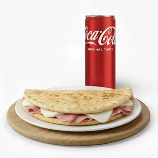 Prosciutto cotto + Lattina Coca-Cola