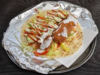 Piadina con falafel maxi