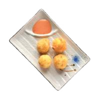 Polpette di gamberi 3pz