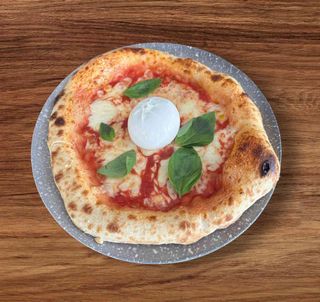 Pizza Margherita e Buratta