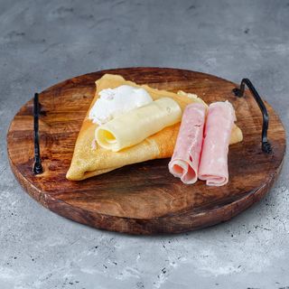 Slane palačinke sa šunkom