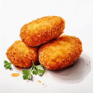 Croquetas de Sobrasada y Queso Mahonés
