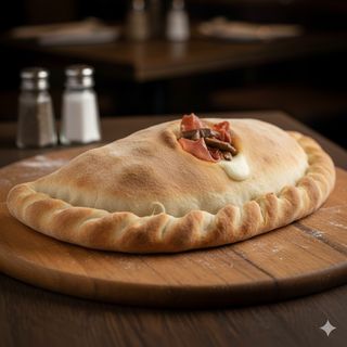 Calzone speck porci fior di latte