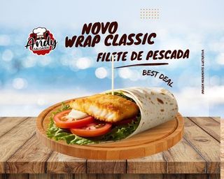 Wrap Classic Filete de Pescada