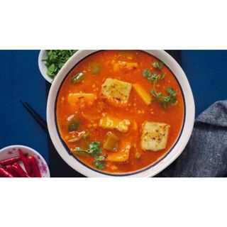 Paneer Black Hot Garlic Sauce