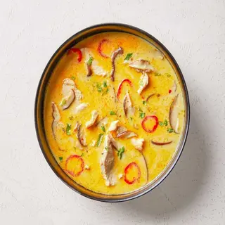 Thai chicken soup