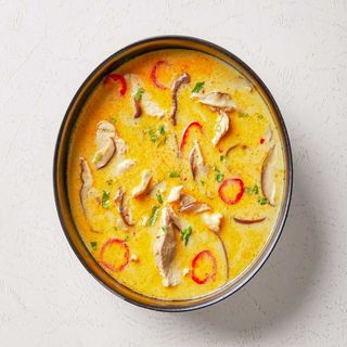 Thai chicken soup
