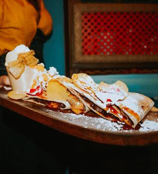 Crepe De Nutella Con Plátano