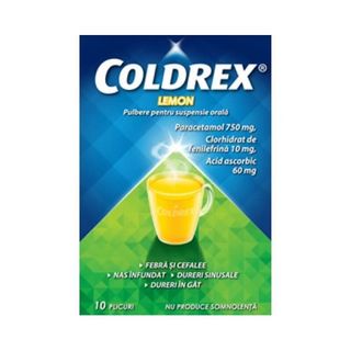 Coldrex Lemon 10 plicuri