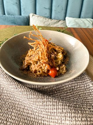 Risoto de Cogumelos Trufados