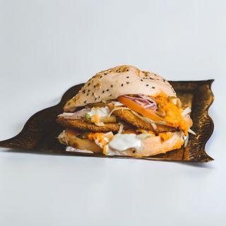 Mega sandwich snitel