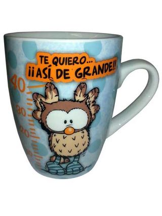 Taza Nici " Te quiero así de grande "