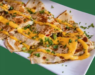 Quesadillas mar y tierra