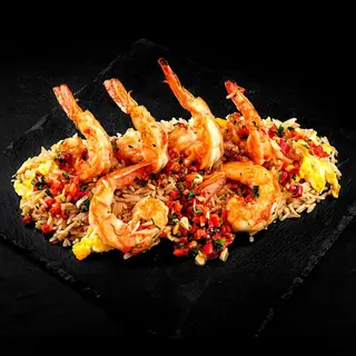 Butterfly shrimps martini