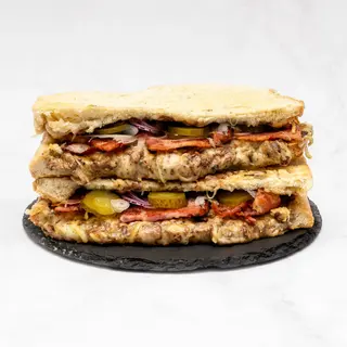 Bocadillo De Bacon Y Queso